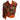 Lightweight Orange & Green Trendy Fashion Floral Print Scarf (28" x 72") JK395 - Ambali Fashion Evening Scarves