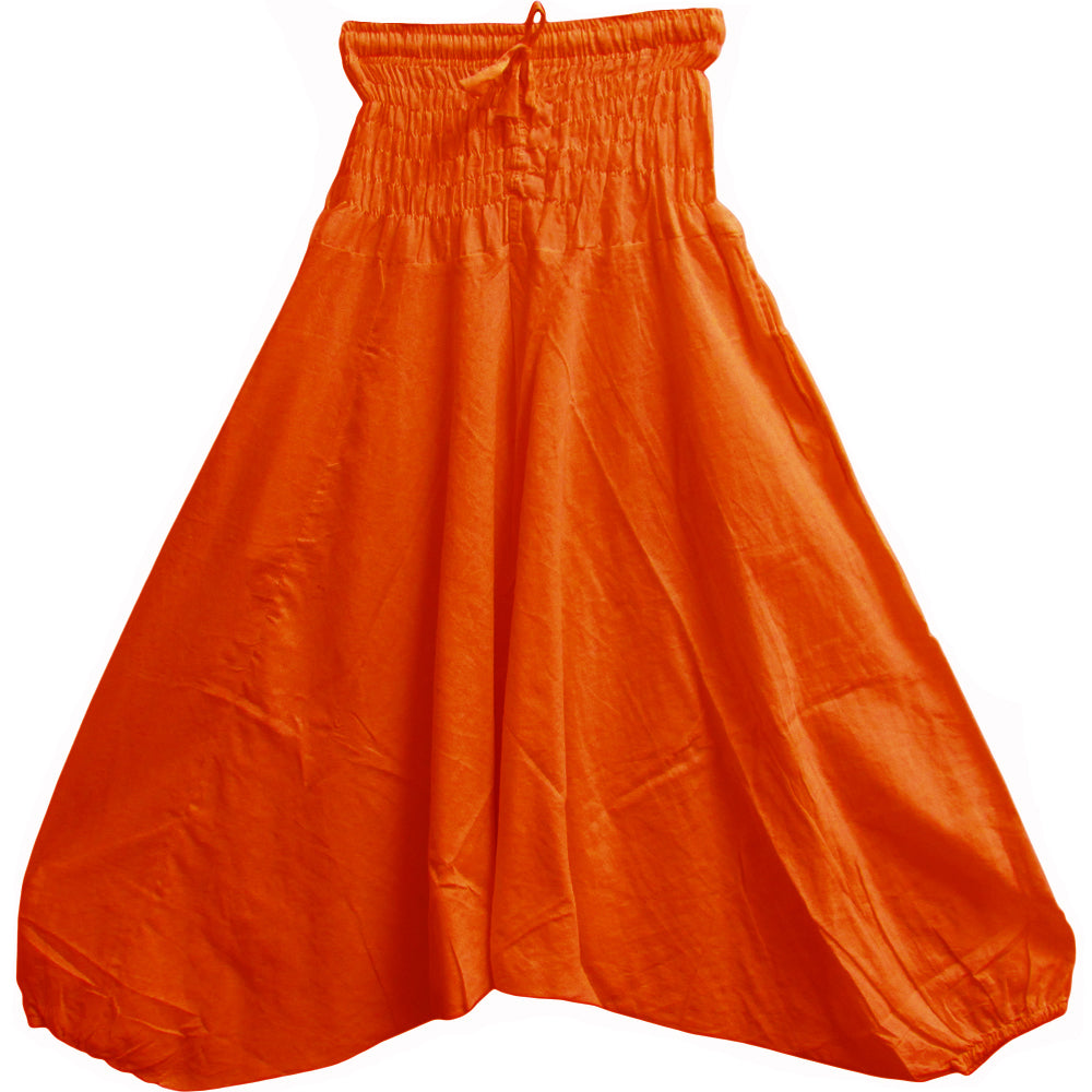 Men's Aladdin Alibaba Organic Cotton Gypsy Hippie Yoga Harem Pants - Ambali Fashion Unisex Pants 